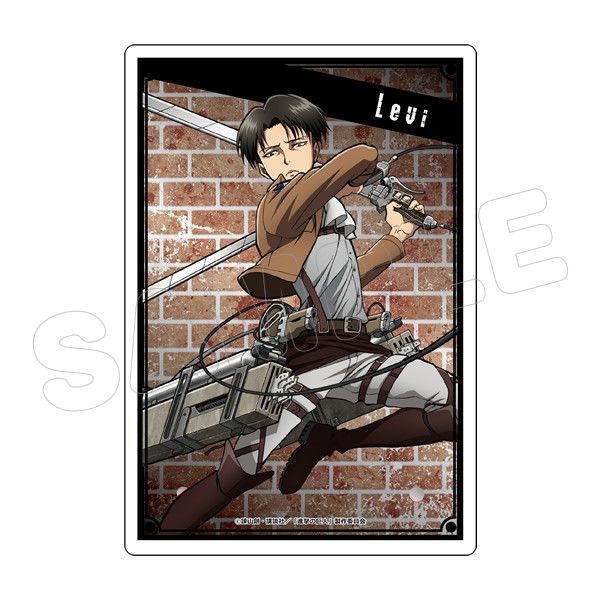 Attack on Titan Acrylic Plate Levi