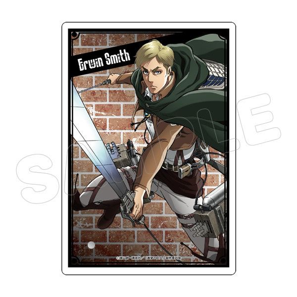 Attack on Titan Acrylic Plate Erwin