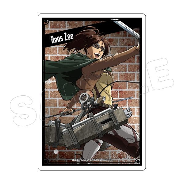 Attack on Titan Acrylic Plate Hans
