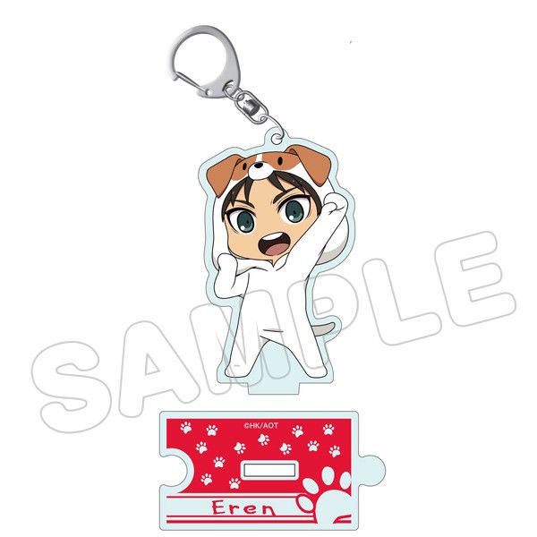 Attack on Titan Animalkko Acrylic Key Chain Eren
