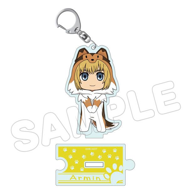 Attack on Titan Animalkko Acrylic Key Chain Armin