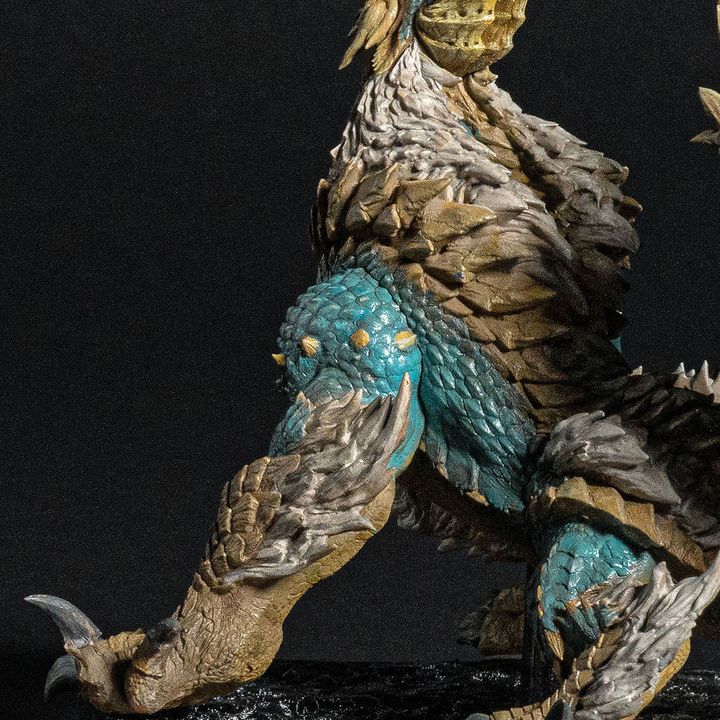 Capcom Figure Builder Cube Monster Hunter Thunder Wolf Wyvern Zinogre ...