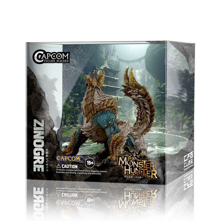 Capcom Figure Builder Cube Monster Hunter Thunder Wolf Wyvern Zinogre ...