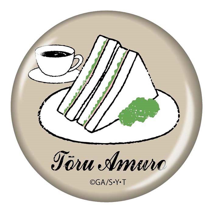 Detective Conan Motif Series Can Badge D Amuro Toru