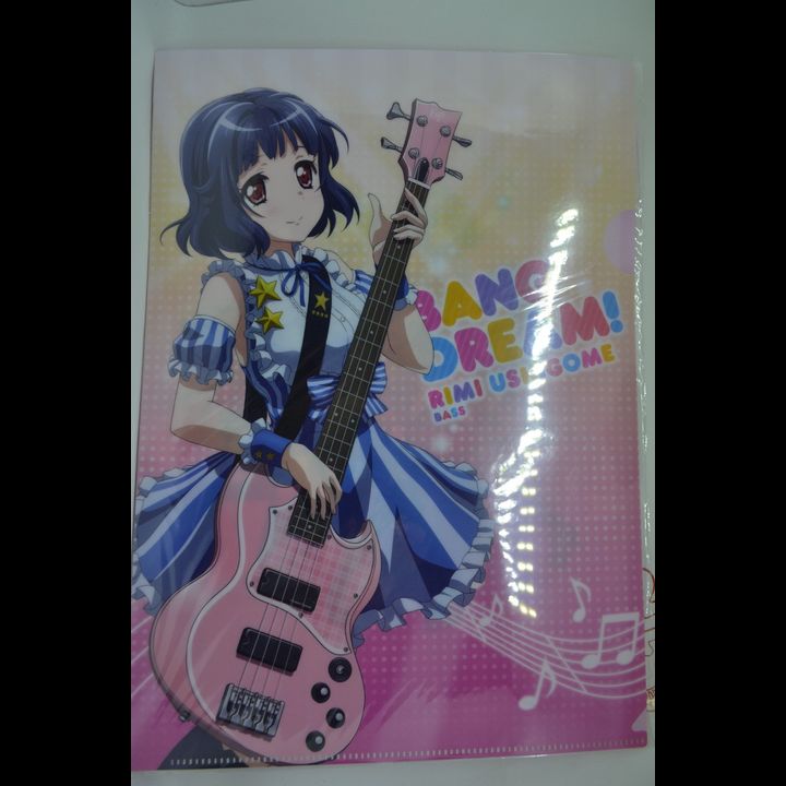 Bang Dream! x Lawson Collaboration Clear File Rimi Ushigome