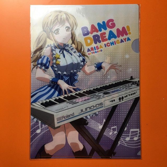 Bang Dream! x Lawson Collaboration Clear File Arisa Ichigaya