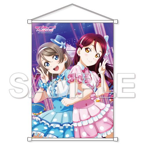 Love Live! Sunshine!! B2 Tapestry Sakurauchi Riko & Watanabe You