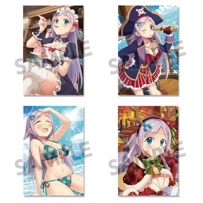 Pastel Memories Postcard Set Rokugou Saori