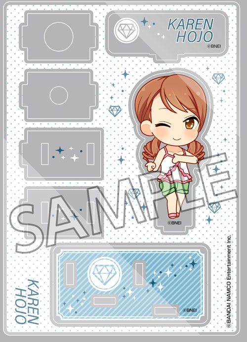 The Idolmaster Cinderella Girls Acrylic Pen Stand Ashistand 4 Hojo Karen