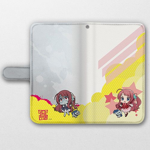 Zombie Land Saga Book Type Smartphone Case Minamoto Sakura (L Size)