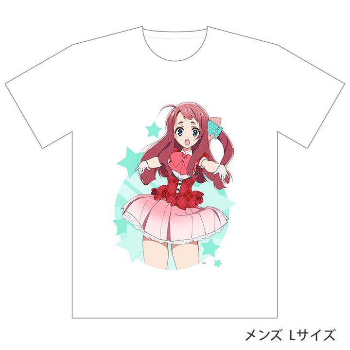 Zombie Land Saga Full Color T-shirt Minamoto Sakura (L Size)