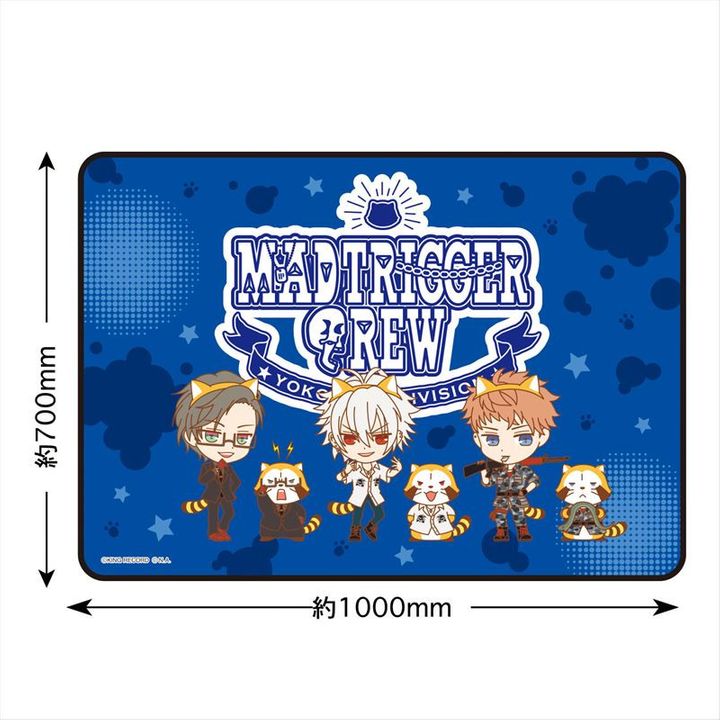 Hypnosismic x Rascal the Raccoon Blanket MAD TRIGGER CREW