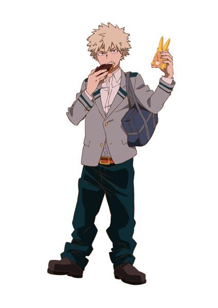 My Hero Academia Whole Body Acrylic Key Chain Donuts Bakugo (6 x 14cm)