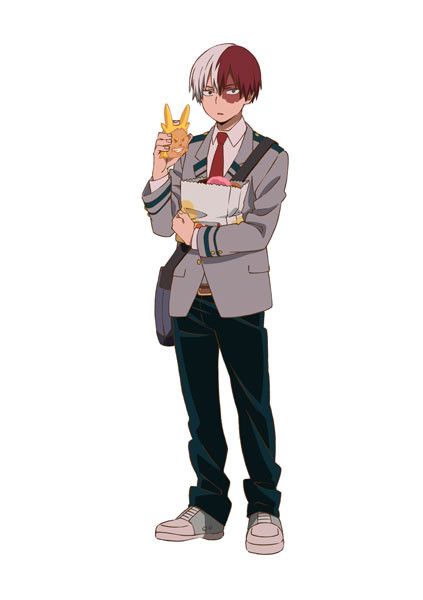 My Hero Academia Whole Body Acrylic Key Chain Donuts Todoroki (6 x 14cm)