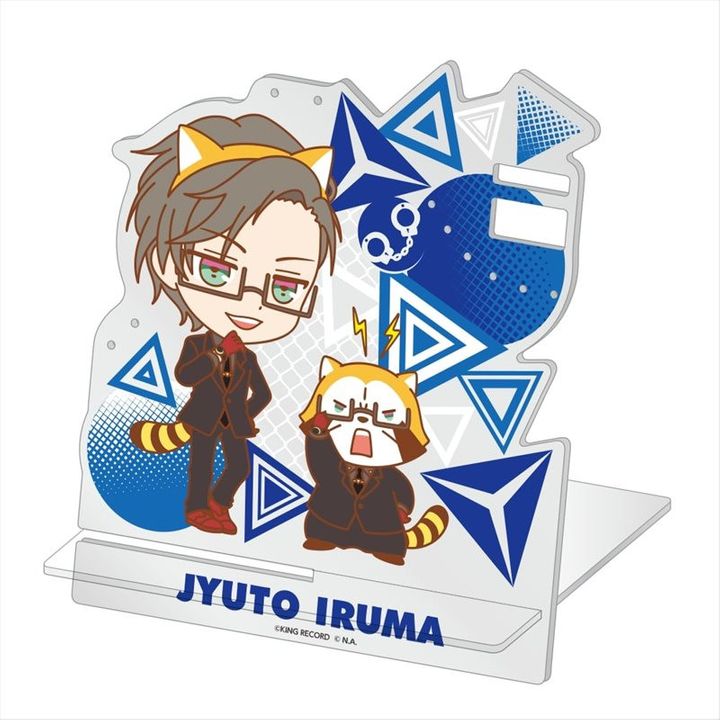 Hypnosismic x Rascal the Raccoon Acrylic Accessory Stand Iruma Jyuto Ver. (13 x 15cm)