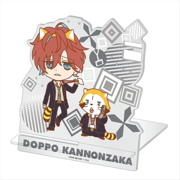 Hypnosismic x Rascal the Raccoon Acrylic Accessory Stand Kannonzaka Doppo Ver. (13 x 15cm)