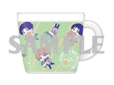 Kuroko's Basketball Mug -animal friends- C Midorima & Takao & Miyaji
