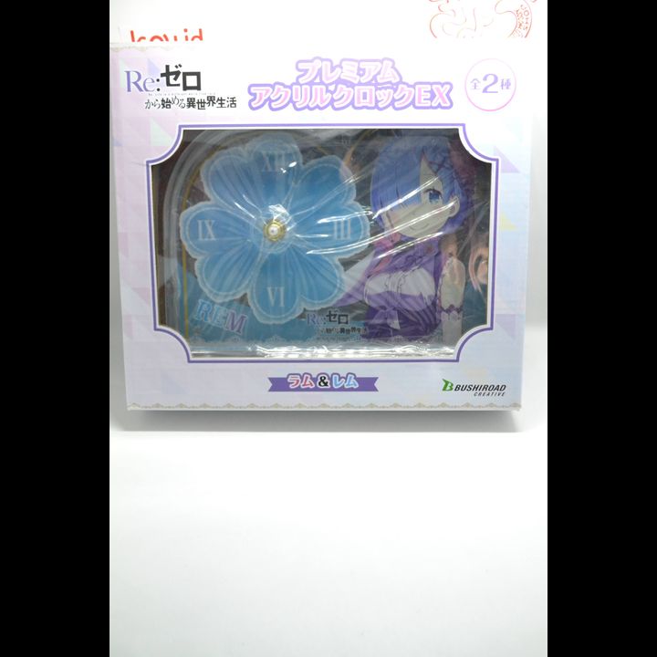 Acrylic Clock Re: Zero - Rem