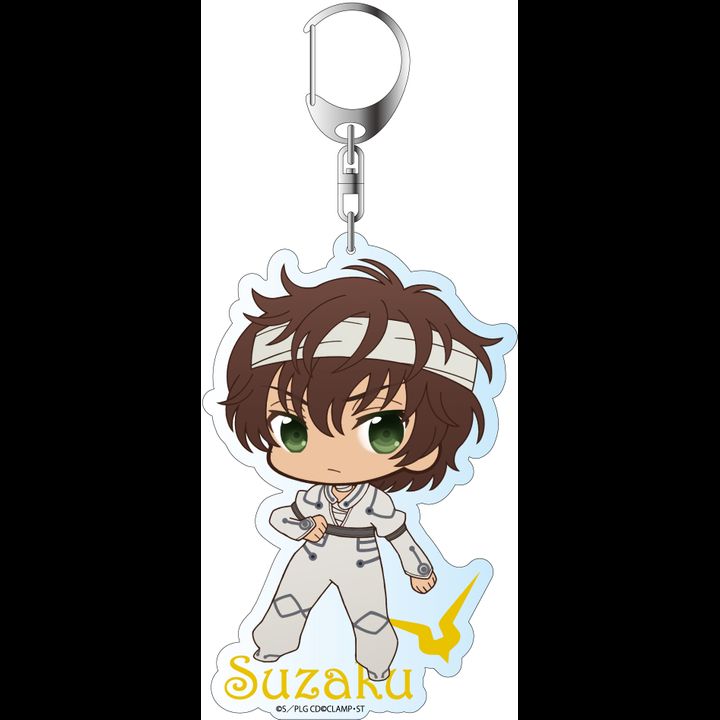 Code Geass Lelouch of the Re;Surrection Deka Key Chain Puni Chara Suzaku