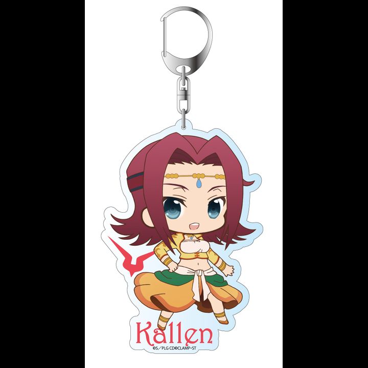 Code Geass Lelouch of the Re;Surrection Deka Key Chain Puni Chara Kallen