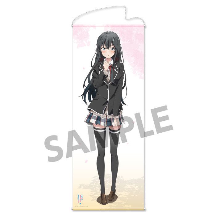 Yahari Ore no Seishun Love-come wa Machigatteiru. Zoku Original Illustration Life-size Tapestry Yukinoshita Yukino