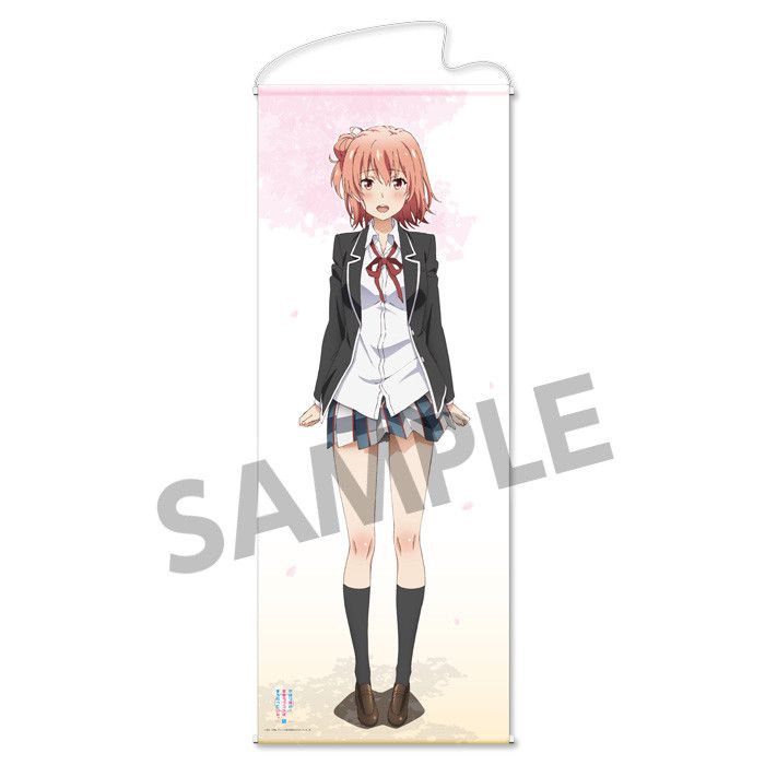 Yahari Ore no Seishun Love-come wa Machigatteiru. Zoku Original Illustration Life-size Tapestry Yuigahama Yui