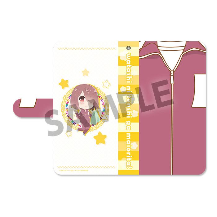 Wataten!: An Angel Flew Down to Me Book Type Smartphone Case Hoshino Miyako (M Size) Smartphone Sized 142x69cm