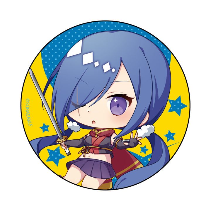 Release The Spyce Can Badge Deformed Ver. Hanzomon Yuki