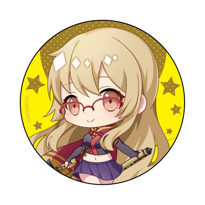 Release The Spyce Can Badge Deformed Ver. Aoba Hatsume