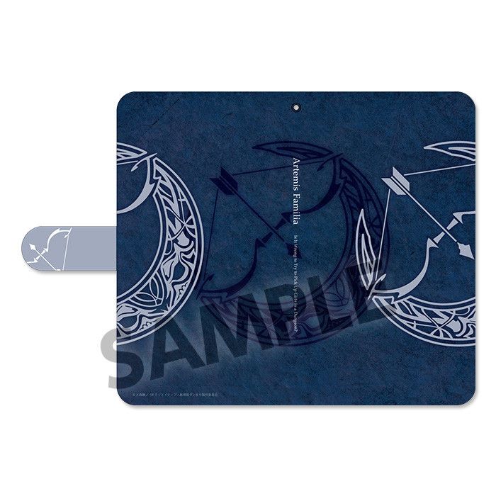 Is It Wrong to Try to Pick Up Girls in a Dungeon?: Arrow of the Orion Book Type Smartphone Case Artemis Familia (L Size)