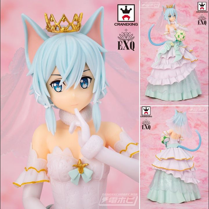 EXQ Figure Sinon - Wedding Ver. (22cm)