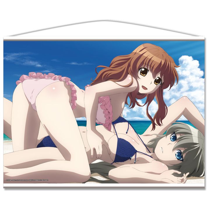 Magical Girl Spec-Ops Asuka B2 Tapestry A Otori Asuka & Mugen Kurumi Swimwear (51x72cm)