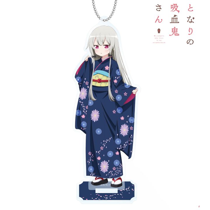 Ms. Vampire who lives in my neighborhood Original Illustration Sophie Twilight Acrylic Stand Key Chain (15cm)