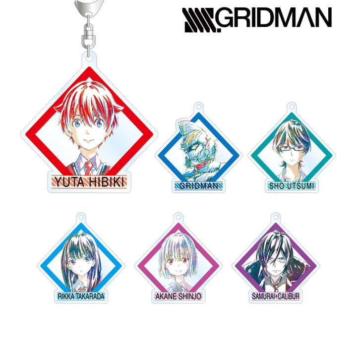 SSSS.Gridman Trading Ani-Art Acrylic Key Chain [SET OF 6]