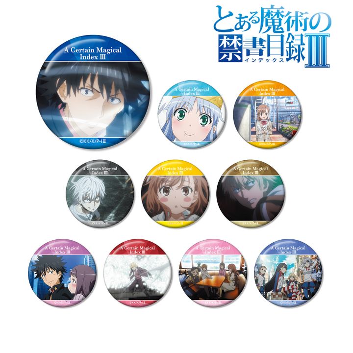 To Aru Majutsu no Index III Trading Can Badge [SET OF 10]