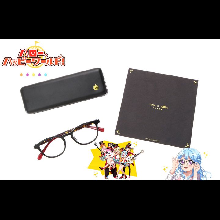 Bundle! Girls band party! × JINS collaboration Eyeglasses Hello, Happy World!