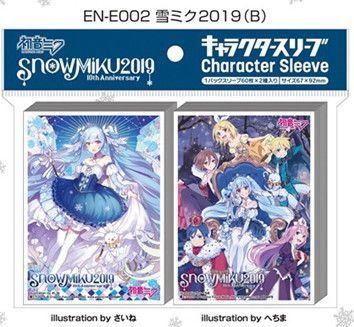 Character Sleeve  Hatsune Miku  Snow Miku 2019 Snow Miku 2019 B EN-E002