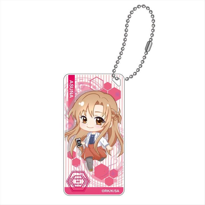 Sword Art Online -Alicization- Pop-chara Domiterior Key Chain Asuna Casual Outfit Ver.