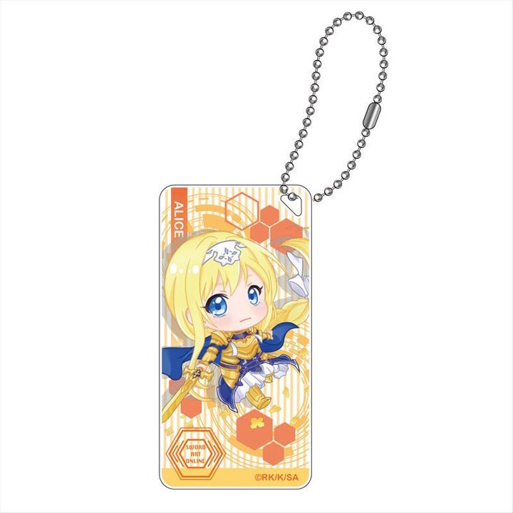 Sword Art Online -Alicization- Pop-chara Domiterior Key Chain Alice Integrity Knights Ver.