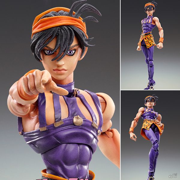 Super Action Statue Figure Narancia Ghirga & As - JoJo's Bizarre Adventure: Golden Wind (Re-Release)