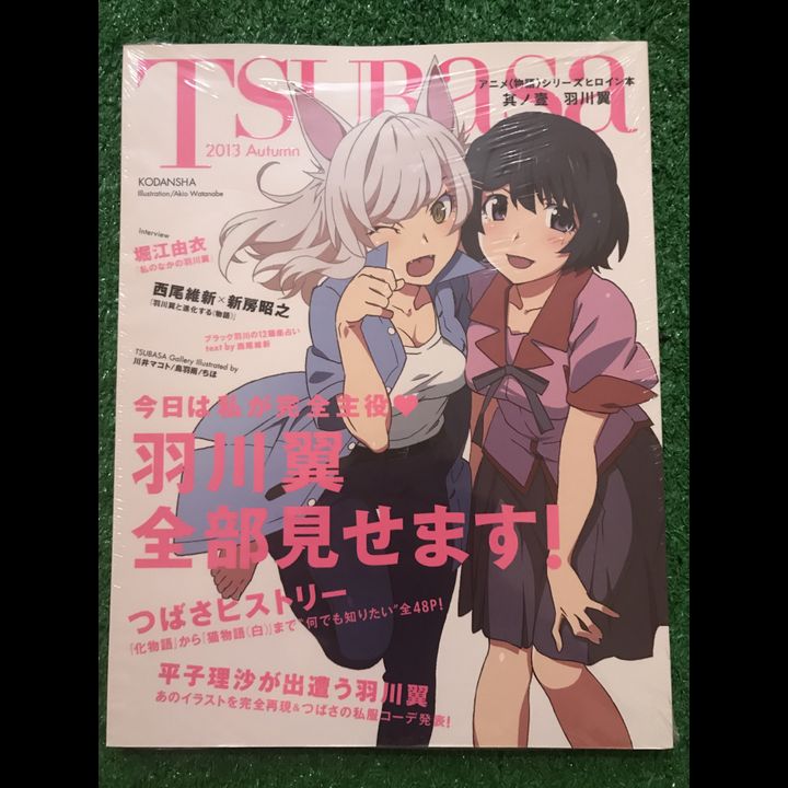 Monogatari TV Anime Series Heroine Book Vol. 1 Tsubasa Hanekawa Art Book