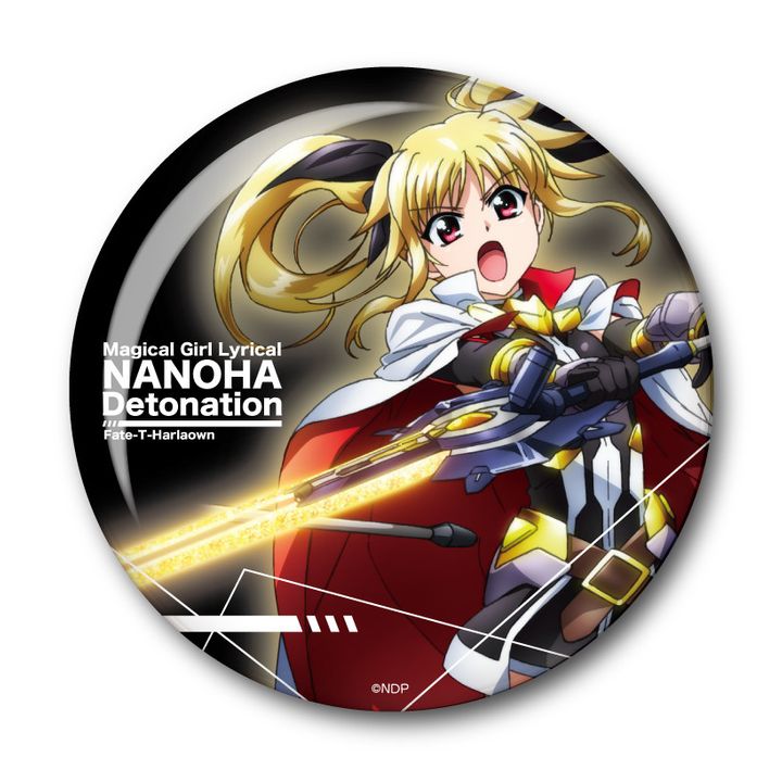 Magical Girl Lyrical Nanoha Detonation Can Badge Fate T. Harlaown