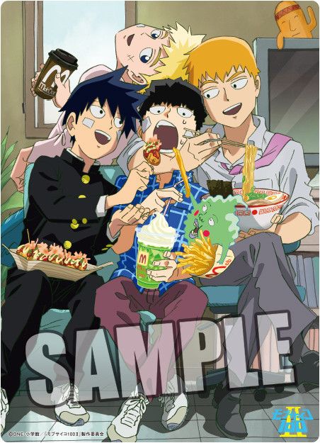 Mob Psycho 100 II B5 Clear Sheet B