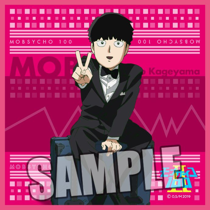 Mob Psycho 100 II Microfiber Mini Towel Kageyama Shigeo