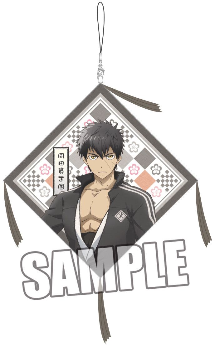 Touken Ranbu -Hanamaru- Zabuton Strap Part. 3 Doutanuki Masakuni