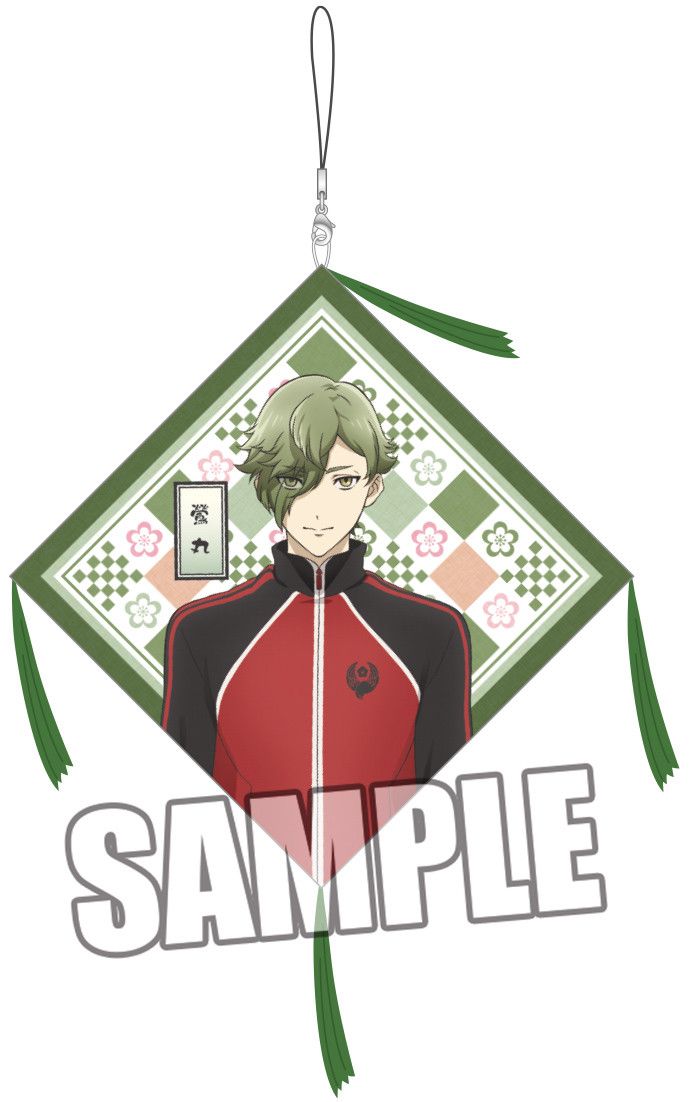 Touken Ranbu -Hanamaru- Zabuton Strap Part. 3 Uguisumaru
