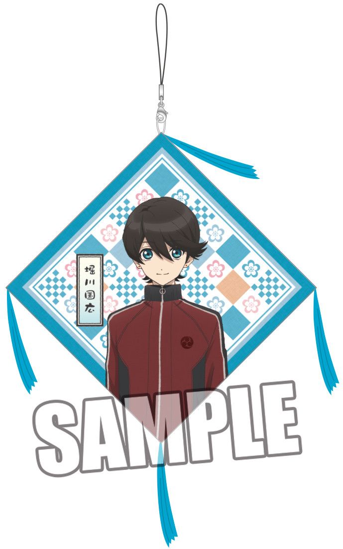 Touken Ranbu -Hanamaru- Zabuton Strap Part. 3 Horikawa Kunihiro