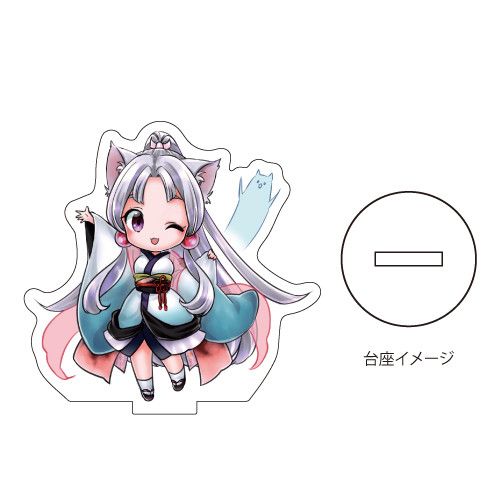 Acrylic Petit Stand Tohoku Zunko 02 Tohoku Itako (Mini Chara)