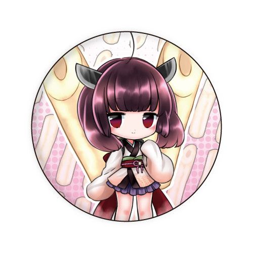 Can Badge Tohoku Zunko 06 Tohoku Kiritan (Mini Character)