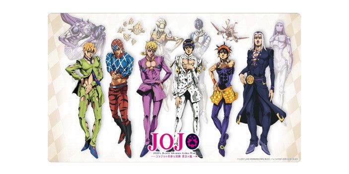 Klock Worx Rubber Mat Collection Vol. 13 JoJo's Bizarre Adventure Golden Wind